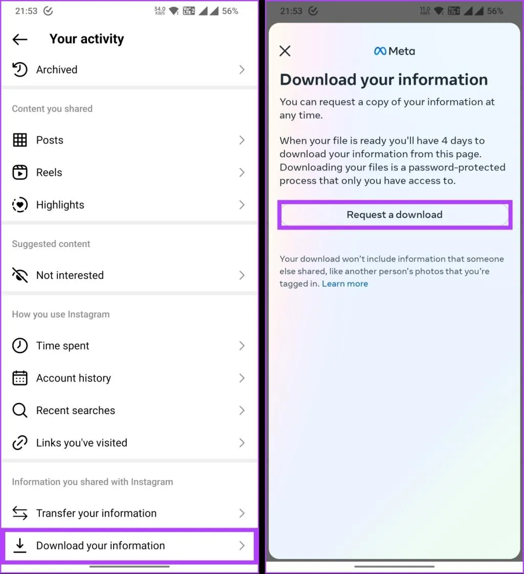 How to connect and merge Instagram accounts