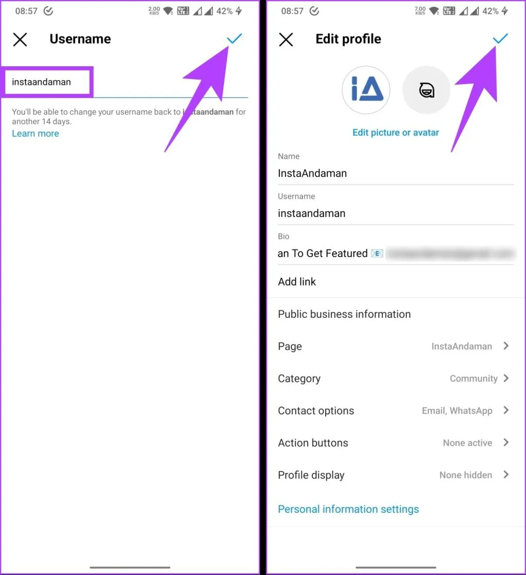 How to connect and merge Instagram accounts