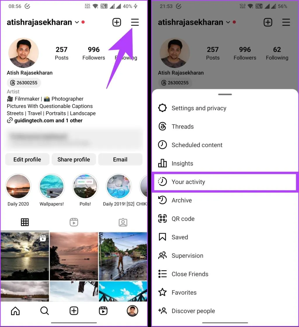 How to connect and merge Instagram accounts