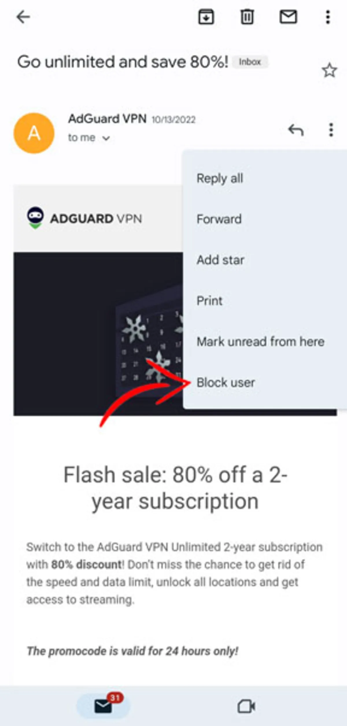 How to stop spam emails in Gmail? 2025 8 How to stop spam emails in Gmail