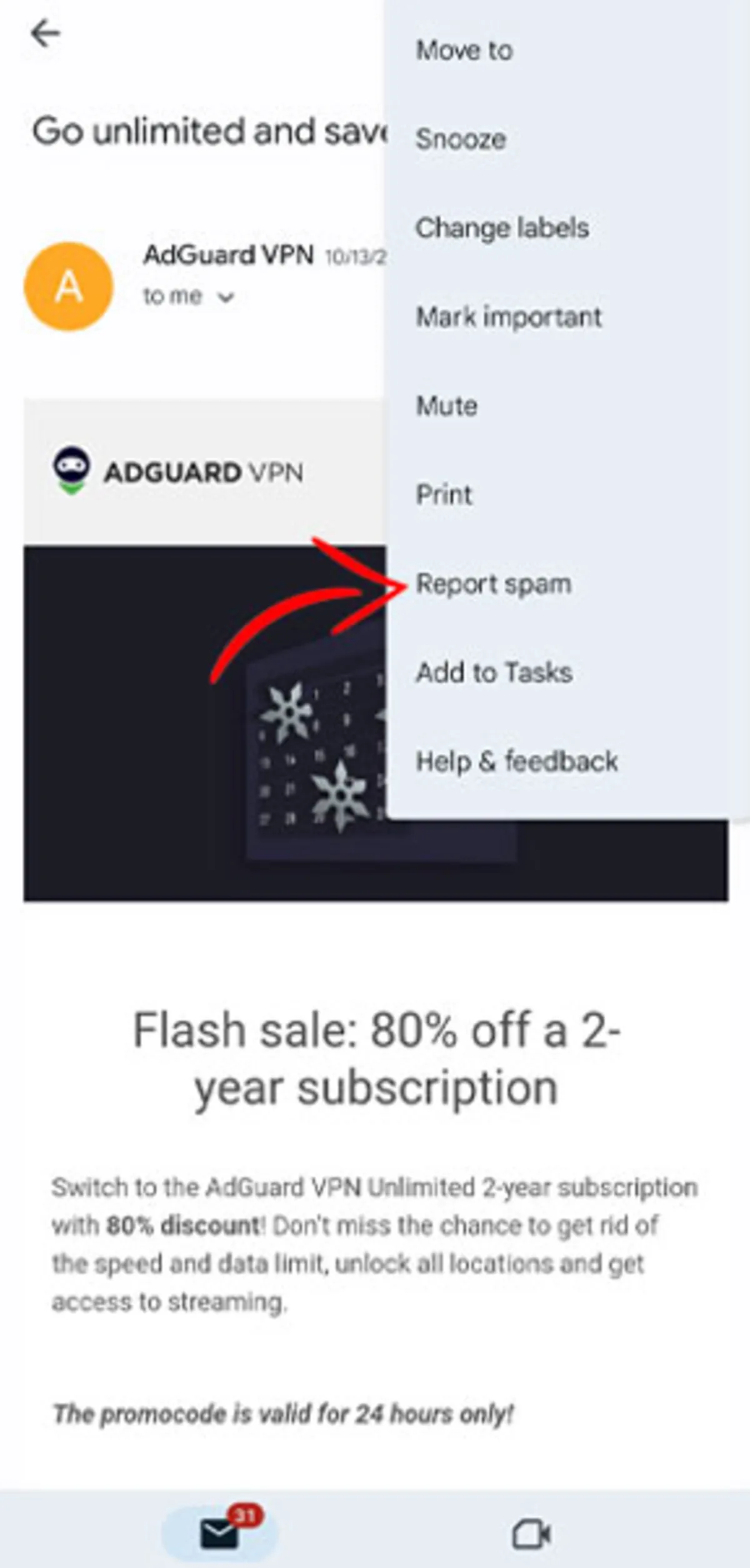 How to stop spam emails in Gmail? 2025 9 How to stop spam emails in Gmail