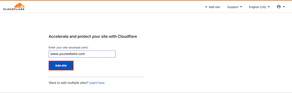 add a site to cloudflare -followtechnologies.com