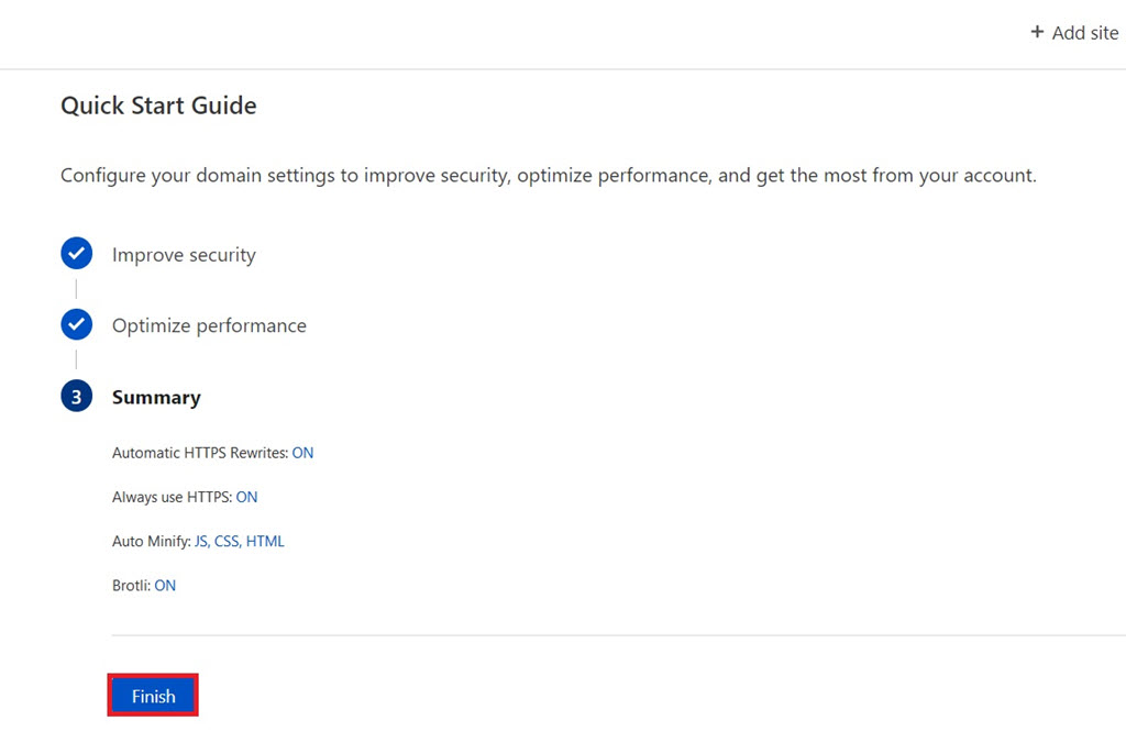 cloudflare quick start summary -followtechnologies.com