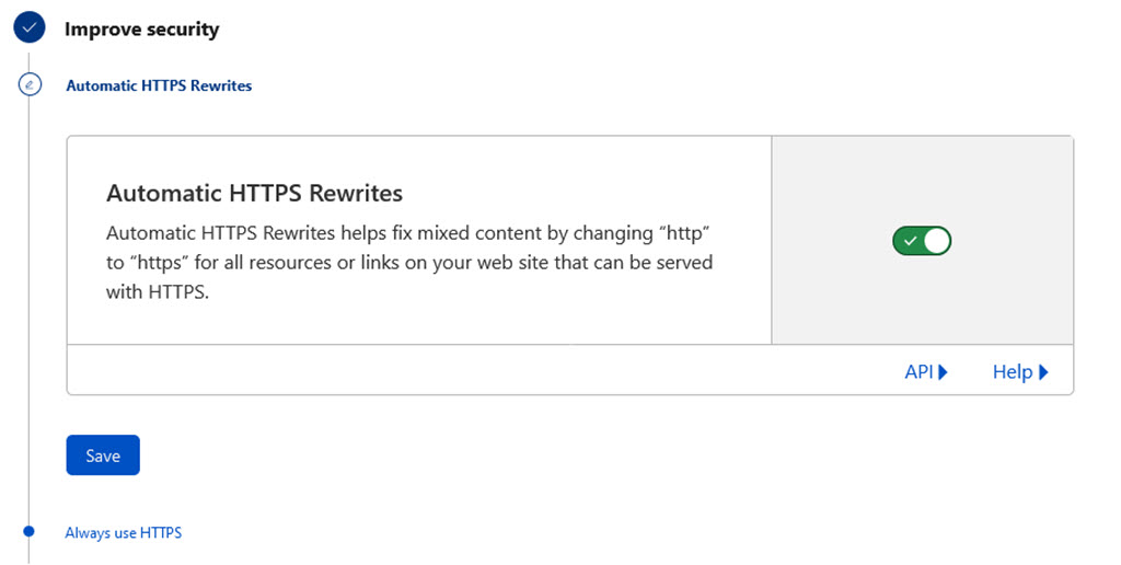 cloudflare security options -followtechnologies.com