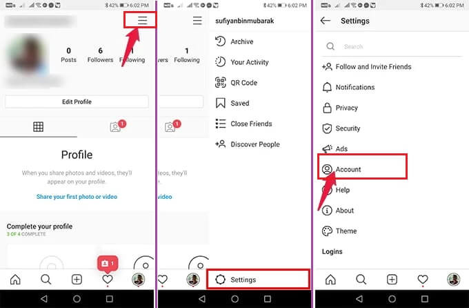how to turn off Instagram auto scroll