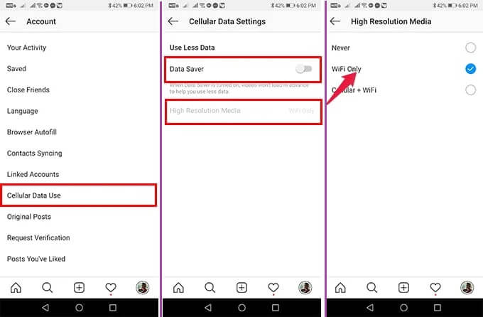 how to turn off Instagram auto scroll
