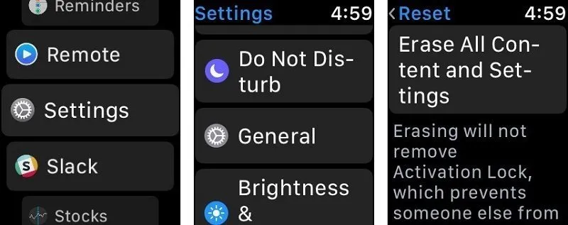 how to unpair apple watch from iPhone