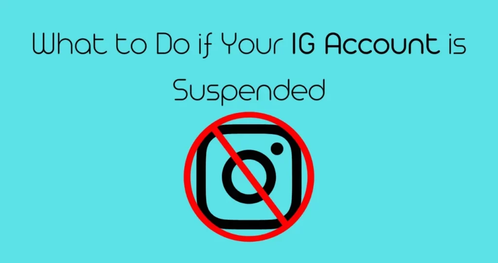 why does my Instagram keep getting suspended​