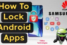 how to lock Android apps