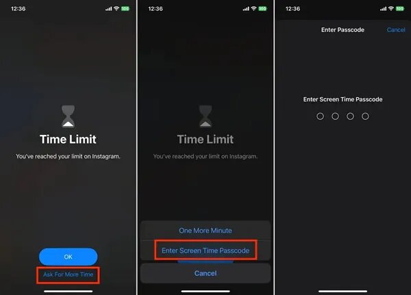 limit apps Screen Time