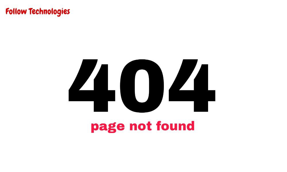 404 error