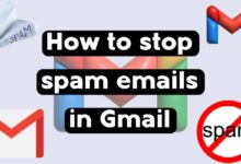 How to stop spam emails in Gmail