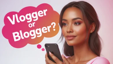 vlogger or blogger​