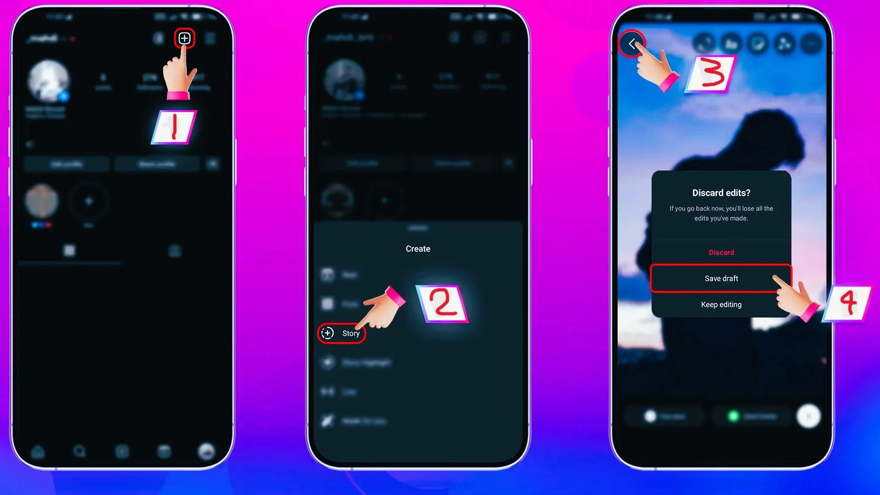 Instagram Story Draft 2025: how to see story drafts on Instagram 2 Instagram Story Draft