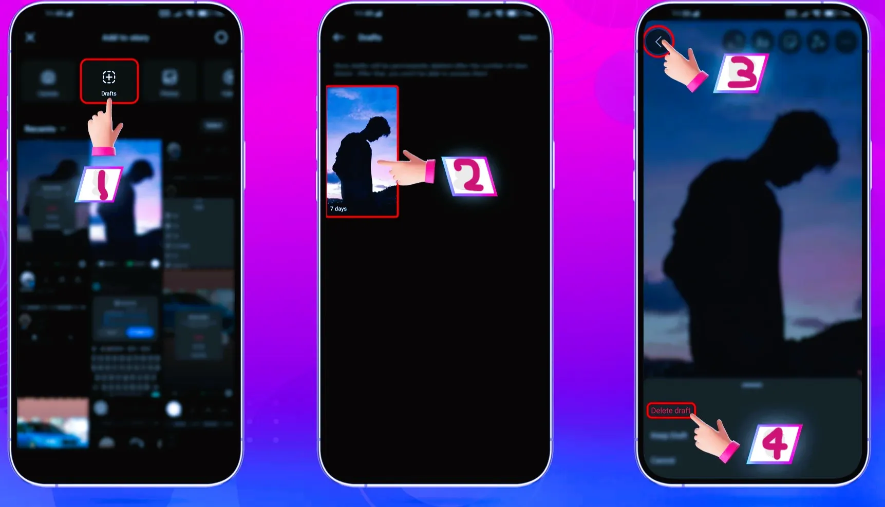 Instagram Story Draft 2025: how to see story drafts on Instagram 3 Instagram Story Draft