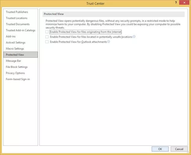 Word file not opening