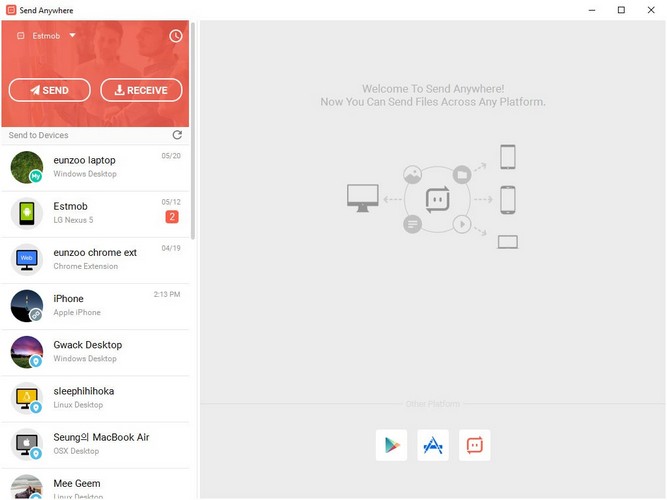 how to transfer files from laptop to computer