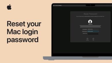 MacBook password