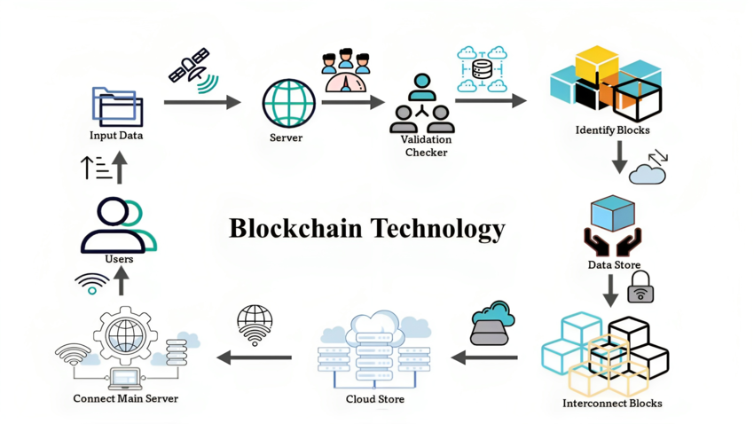 Application of blockchain