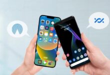 transferring files between iPhone and Android