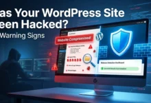 site being hacked