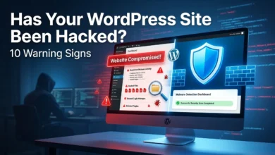 site being hacked