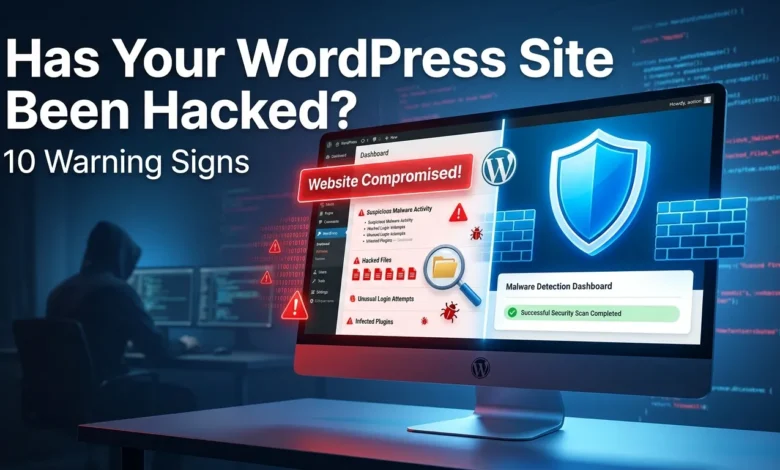 site being hacked
