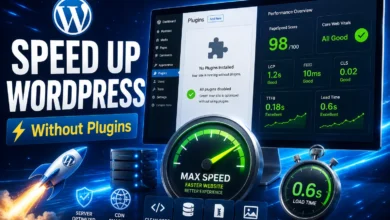 speed WordPress speed WordPress