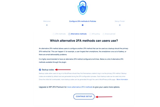 two factor authentication in WordPress 6 two-factor authentication in WordPress