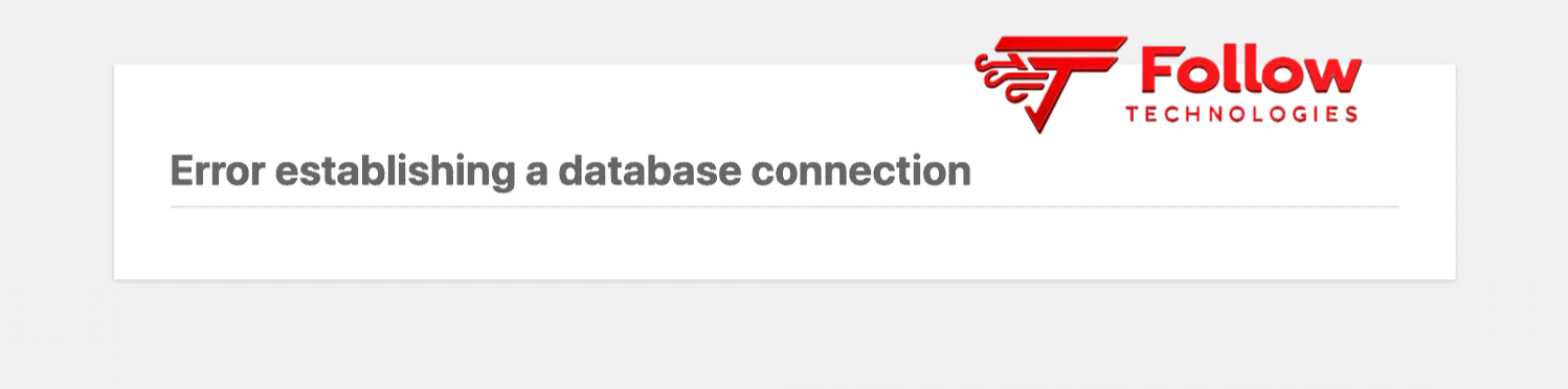 wordpress error Error Establishing wordpress error -Error Establishing